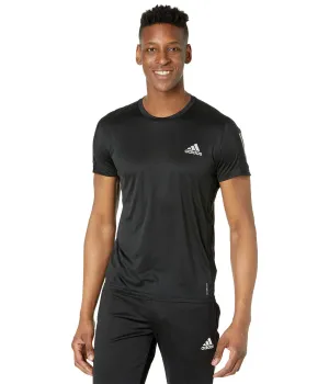 adidas Men's Own The Run Tee, Black, Medium